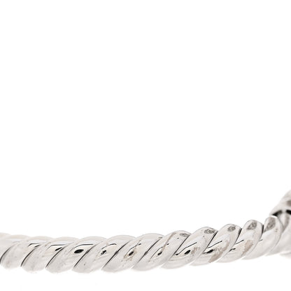 David Yurman 18K White Gold Diamond Solari Bypass Ring 53 6.5 5 of 5