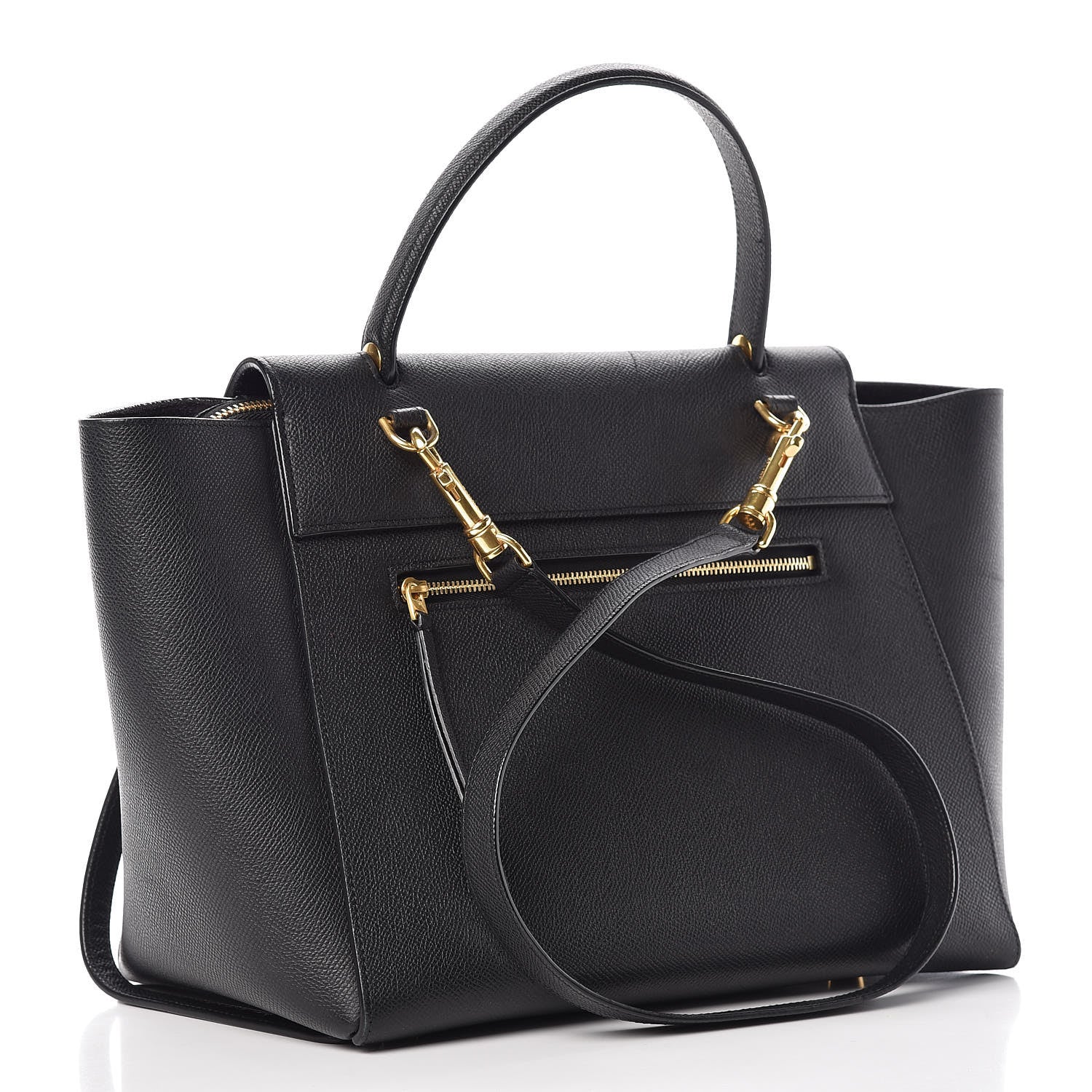Celine Grained Calfskin Mini Belt Bag Black 3 of 18