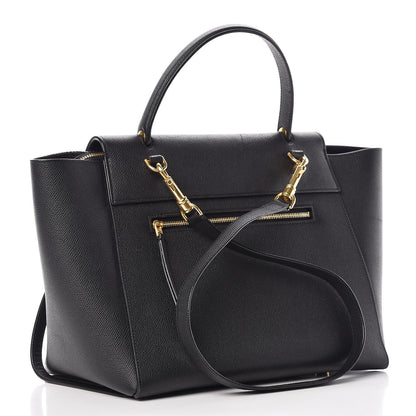 Celine Grained Calfskin Mini Belt Bag Black 3 of 18