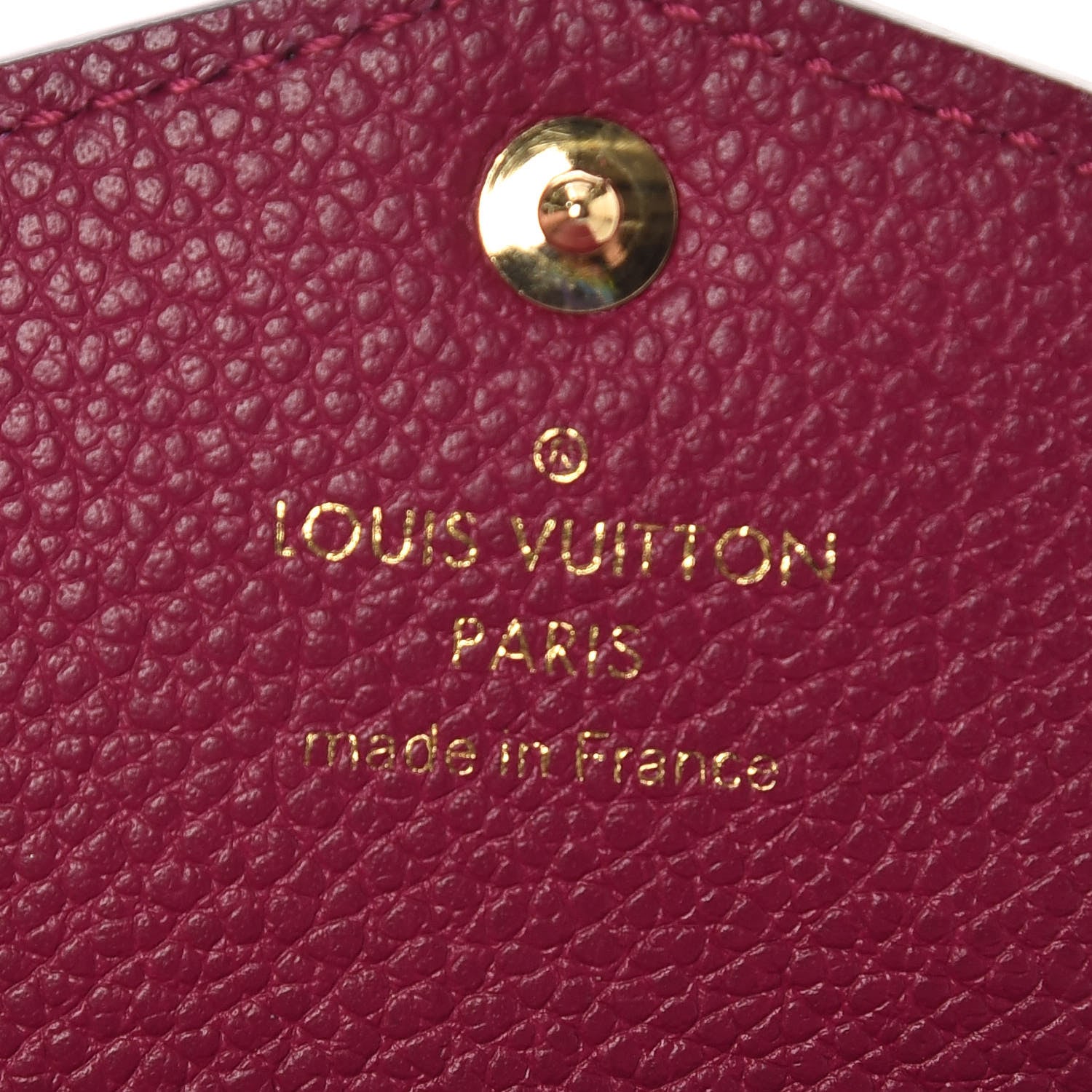 Louis Vuitton Empreinte Key Pouch Grape 6 of 6