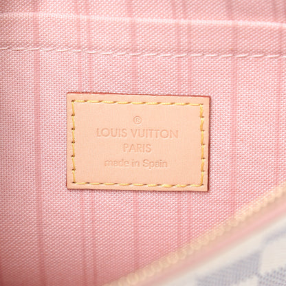 Louis Vuitton Damier Azur Tahitienne Neverfull MM GM Pochette 6 of 8