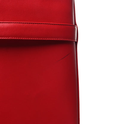 Givenchy Calfskin Shark Lock Pant Boots 38.5 Red 8 of 10