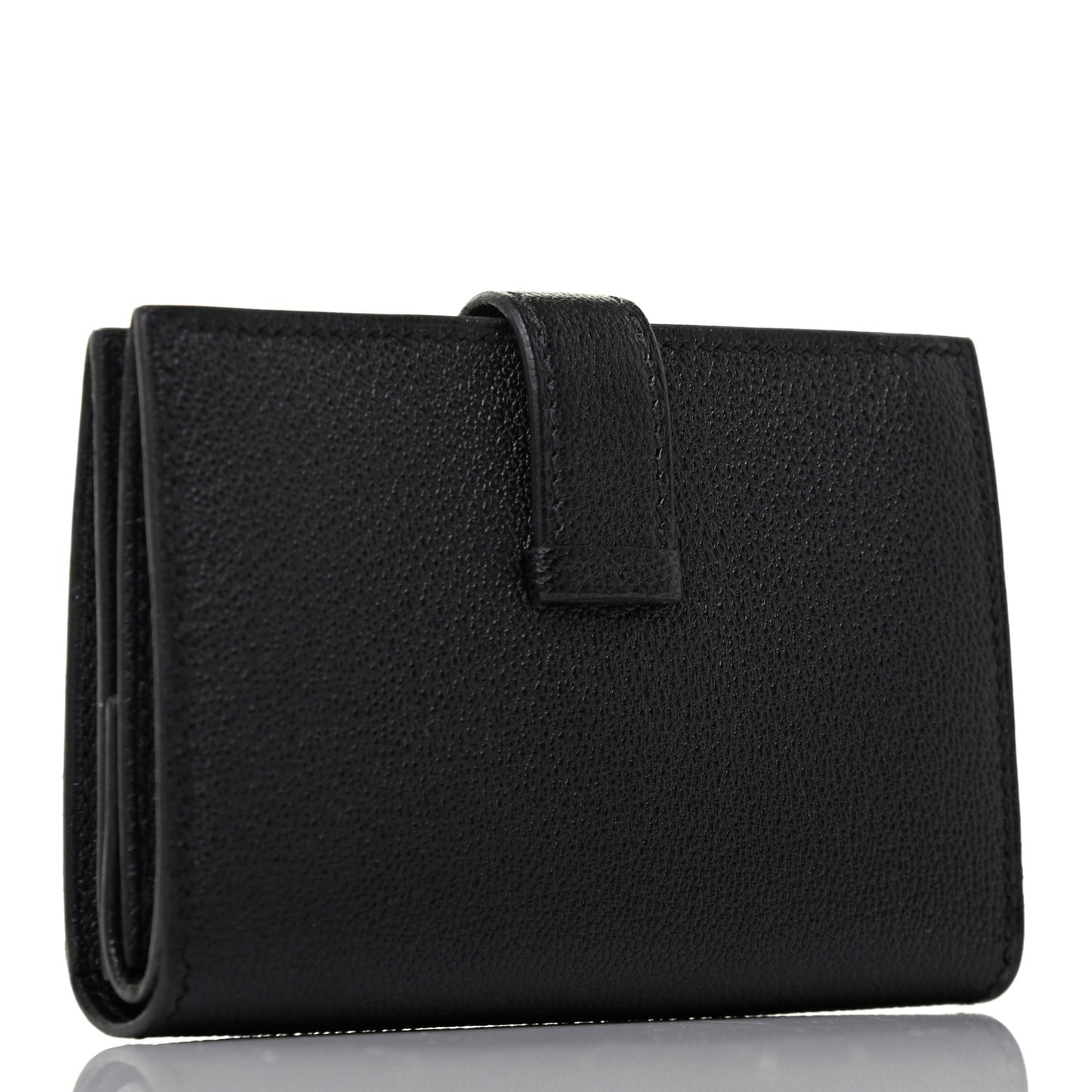 Chevre Mysore Mini Bearn Wallet Black