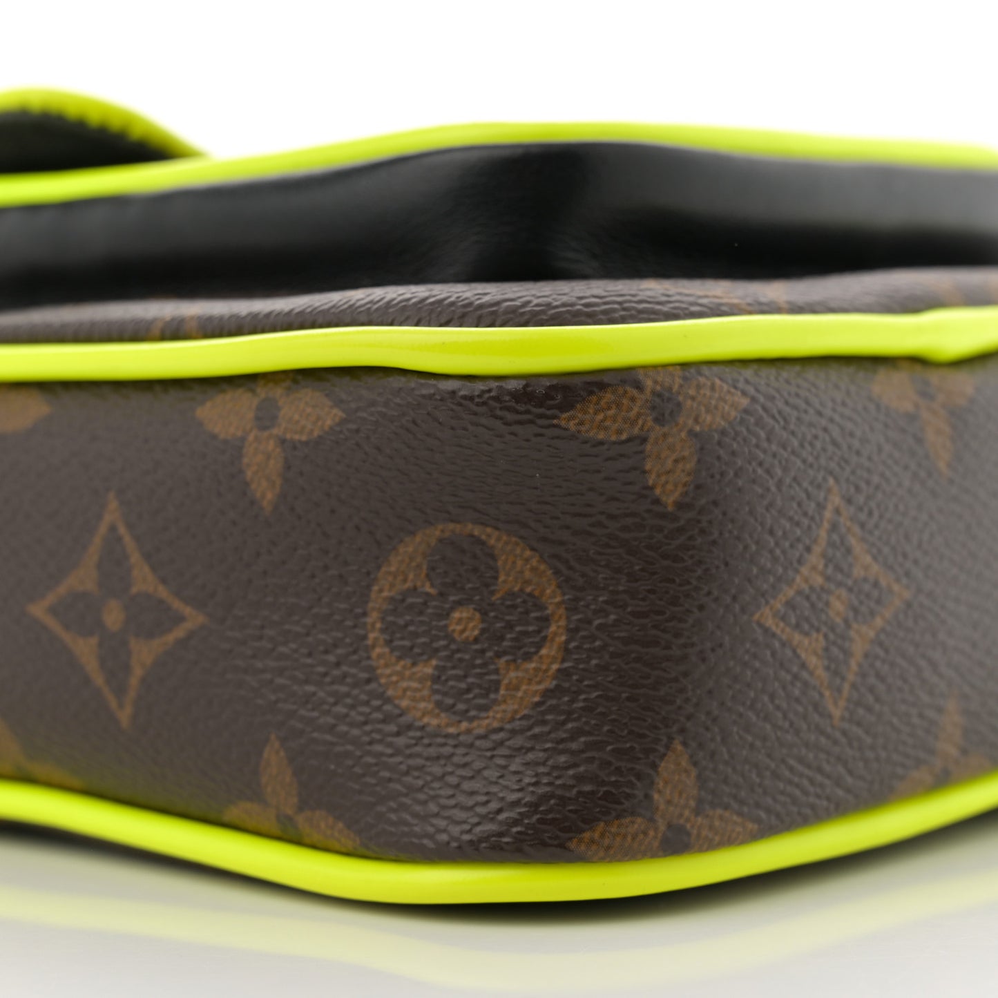 Monogram Macassar Christopher Wearable Wallet Fluorescent Yellow