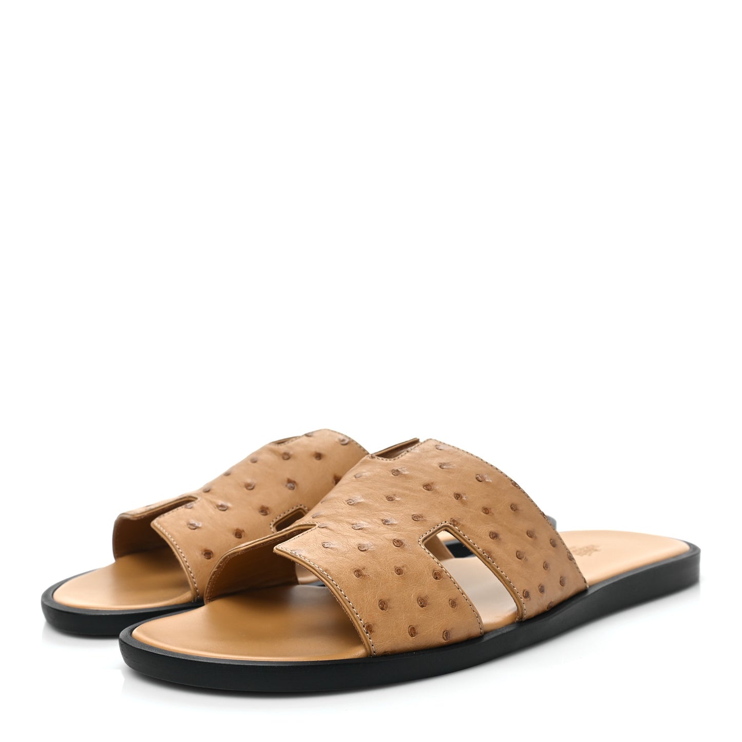 Ostrich Mens Izmir Sandals 44 Brun Fauve