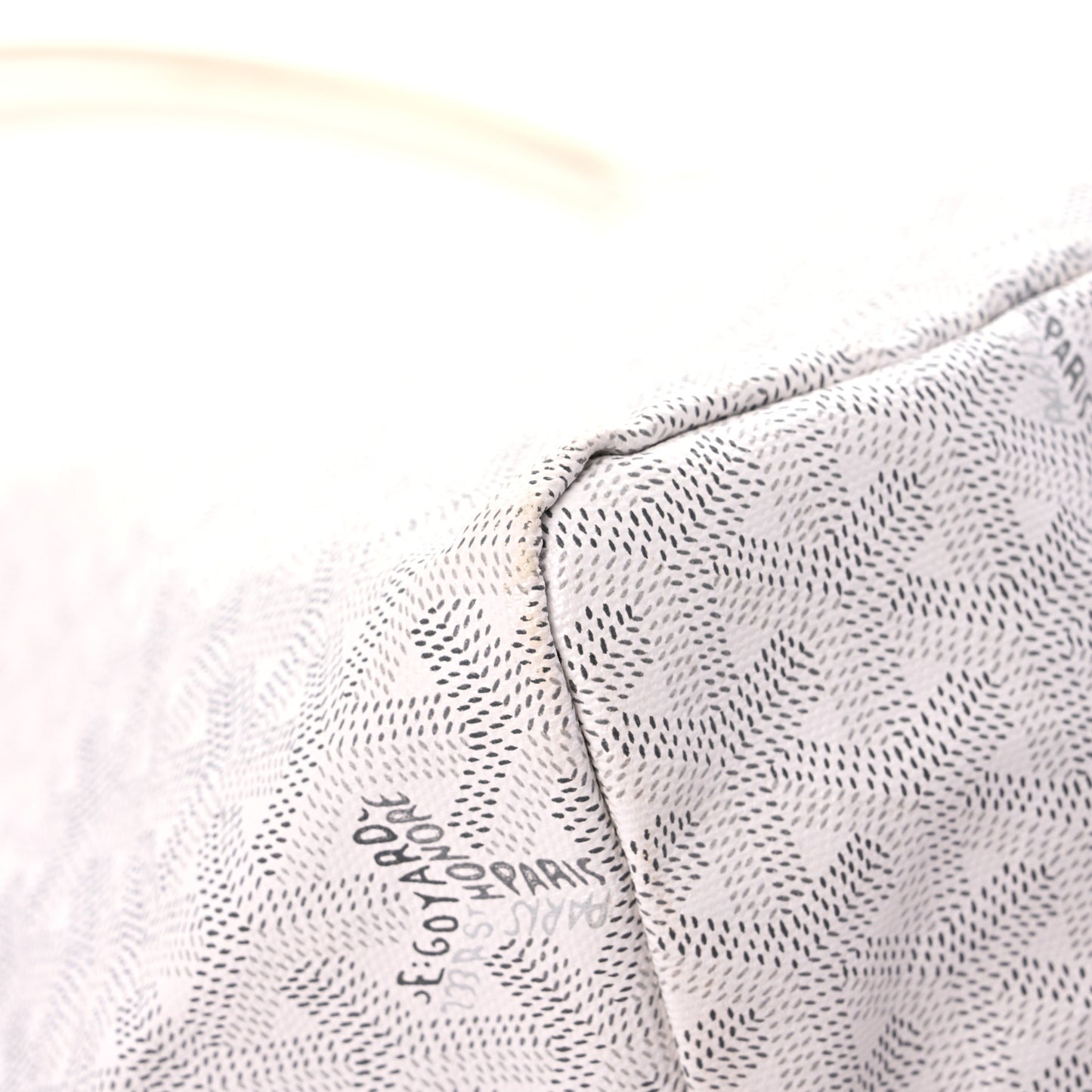 Goyardine Saint Louis GM White