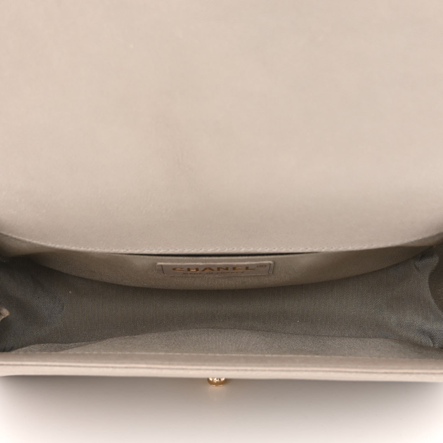 Chanel Caviar Quilted Medium Boy Flap Grey 5 of 11