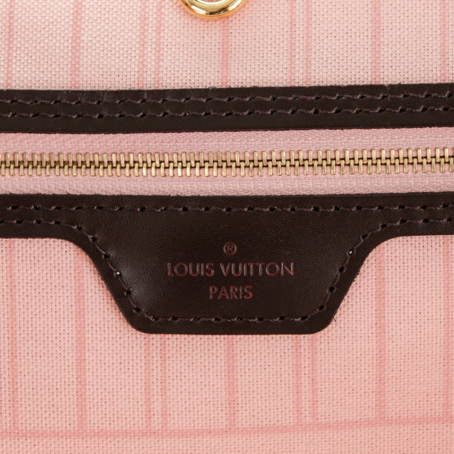 Damier Ebene Neo Neverfull MM Rose Ballerine