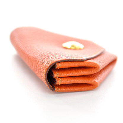 Hermes Chevre Le 24 Coin Purse Orange 3 of 5