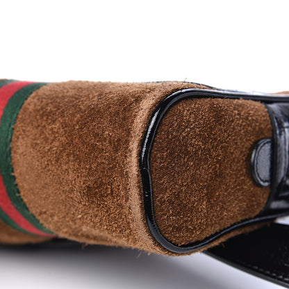 Gucci Suede Small Ophidia Belt Bag 85 34 Brown 10 of 10