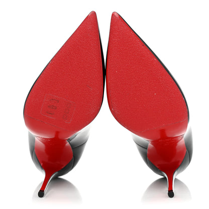 Christian Louboutin Patent So Kate 120 Pumps 37 Black 5 of 11