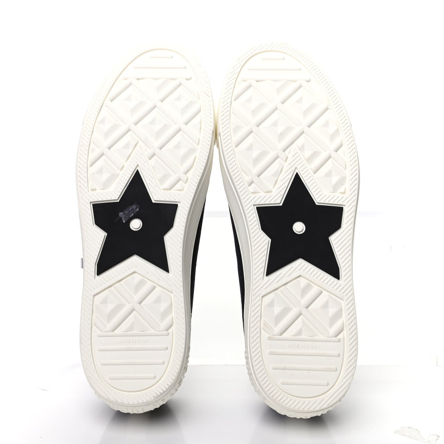 Canvas Walk'N'Dior Low Top Sneakers 41 Black