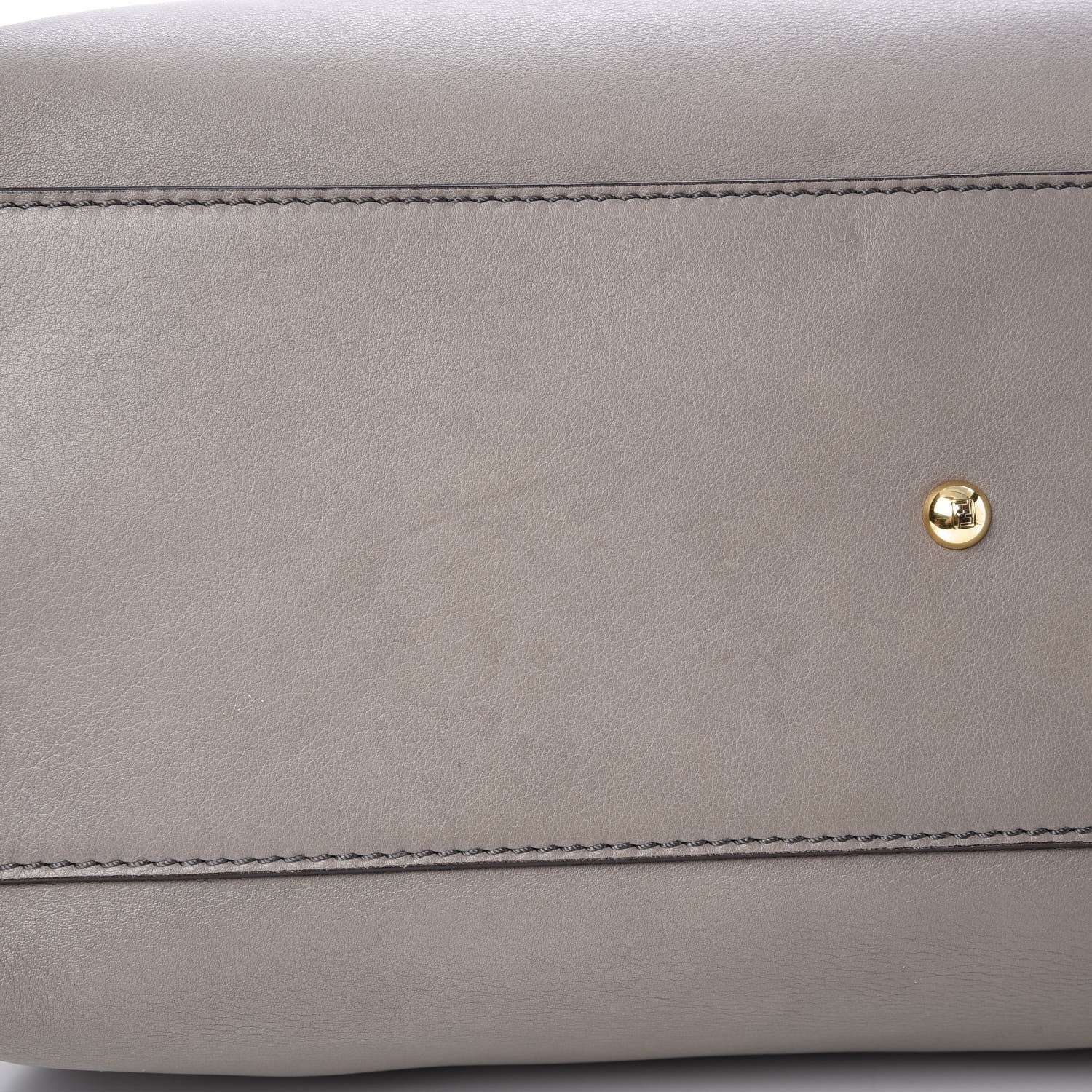 Fendi Vitello Seta Suede Plexiglass Tortoise Large Peekaboo Iconic Satchel Asfalto Marrone 14 of 15