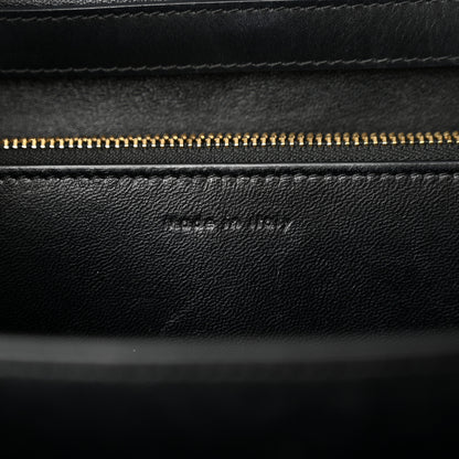 Celine Box Calfskin Medium Classic Box Flap Bag Black 6 of 16