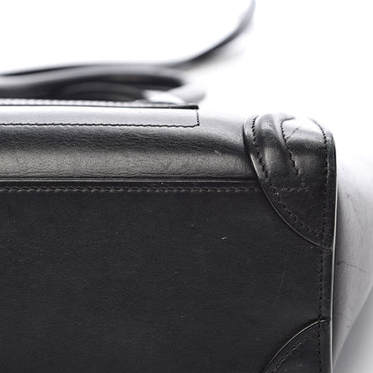 Celine Smooth Calfskin Nano Luggage Black 22 of 23