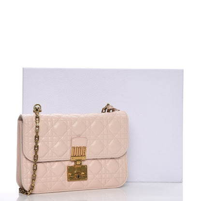 Christian Dior Lambskin Cannage Large Dioraddict Flap Rose Poudre 16 of 16