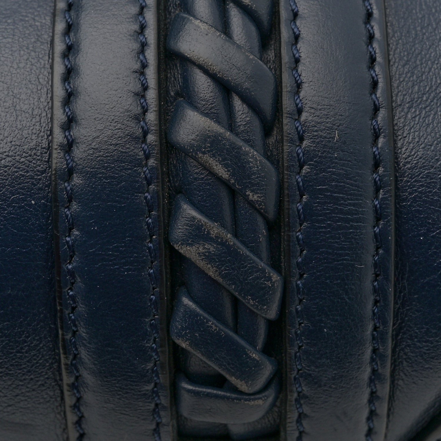 Givenchy Calfskin Braided Medium Lucrezia Blue 12 of 16