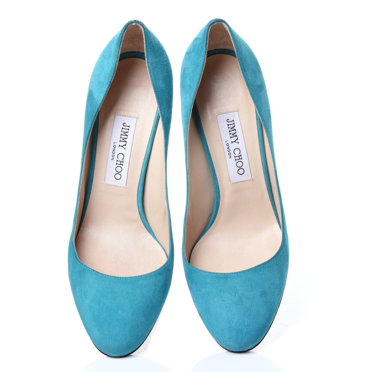 Jimmy Choo Suede Bridget 85 Pumps 39 Blue 6 of 12
