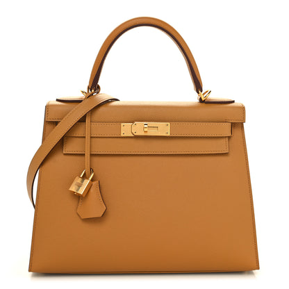 Hermes Epsom Kelly Sellier 28 Sesame 1 of 11