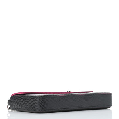 Louis Vuitton Epi Pochette Felicie Black Hot Pink 5 of 11