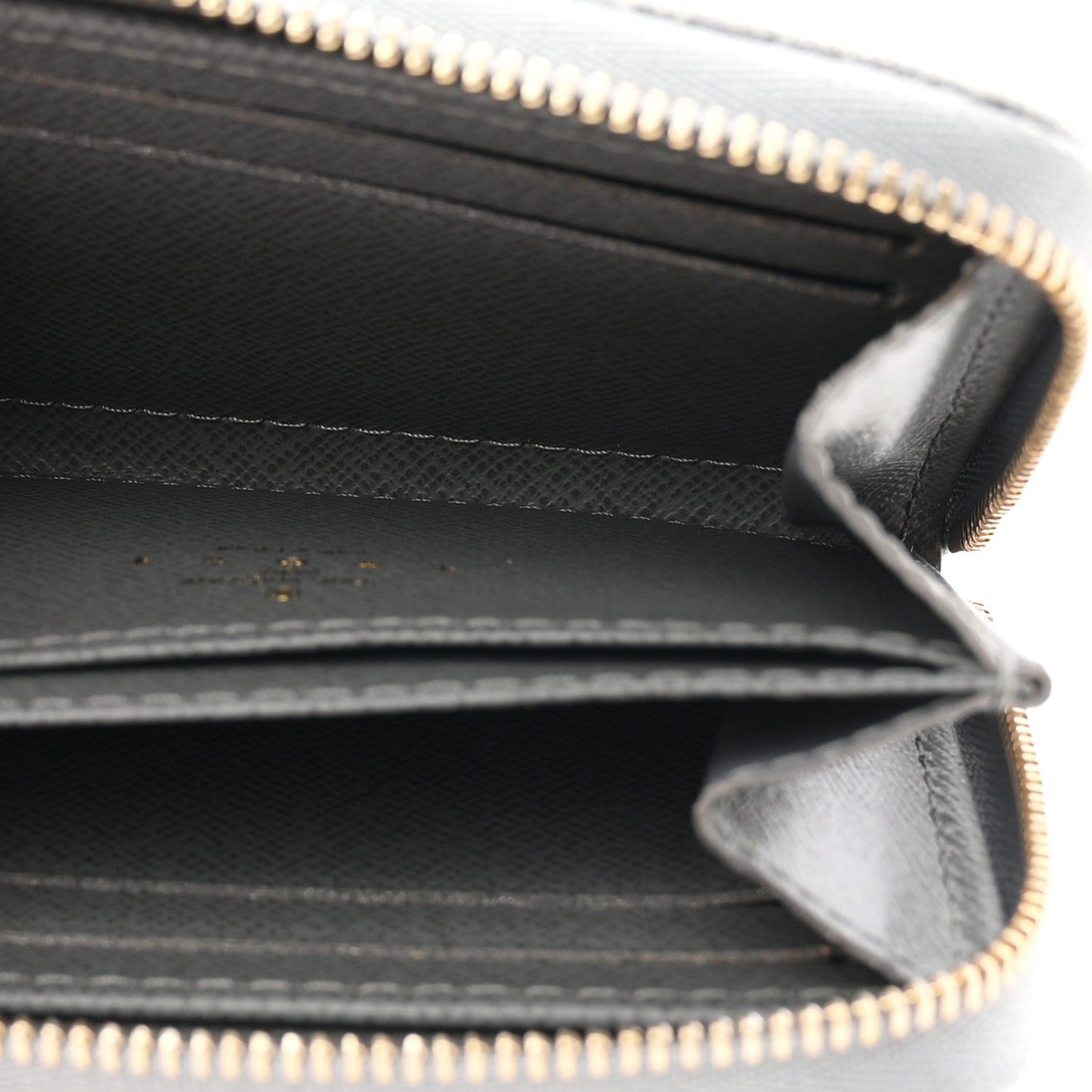 Denim Monogram Zippy Coin Purse Washed Gray