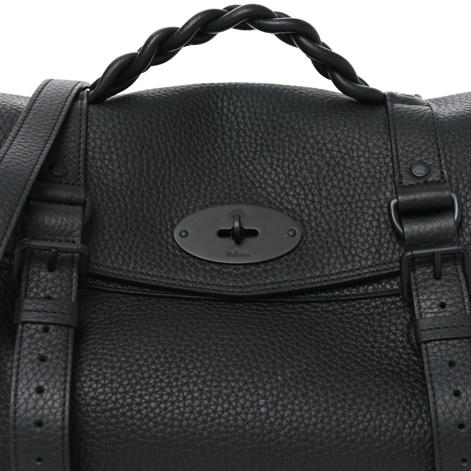 Mulberry Heavy Grain Medium Alexa Black 7 of 9