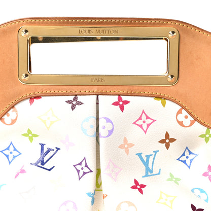 Louis Vuitton Monogram Multicolor Judy MM White 7 of 9