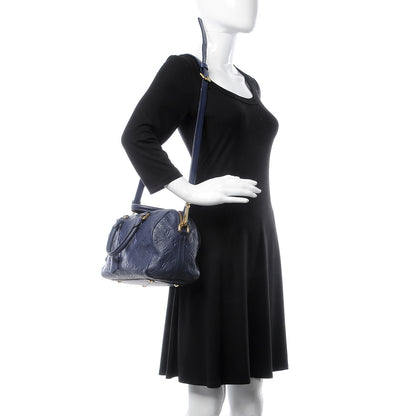 Louis Vuitton Empreinte Speedy Bandouliere 25 Celeste 3 of 9