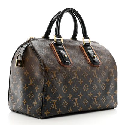 Louis Vuitton Monogram Mirage Speedy 30 Black 3 of 9