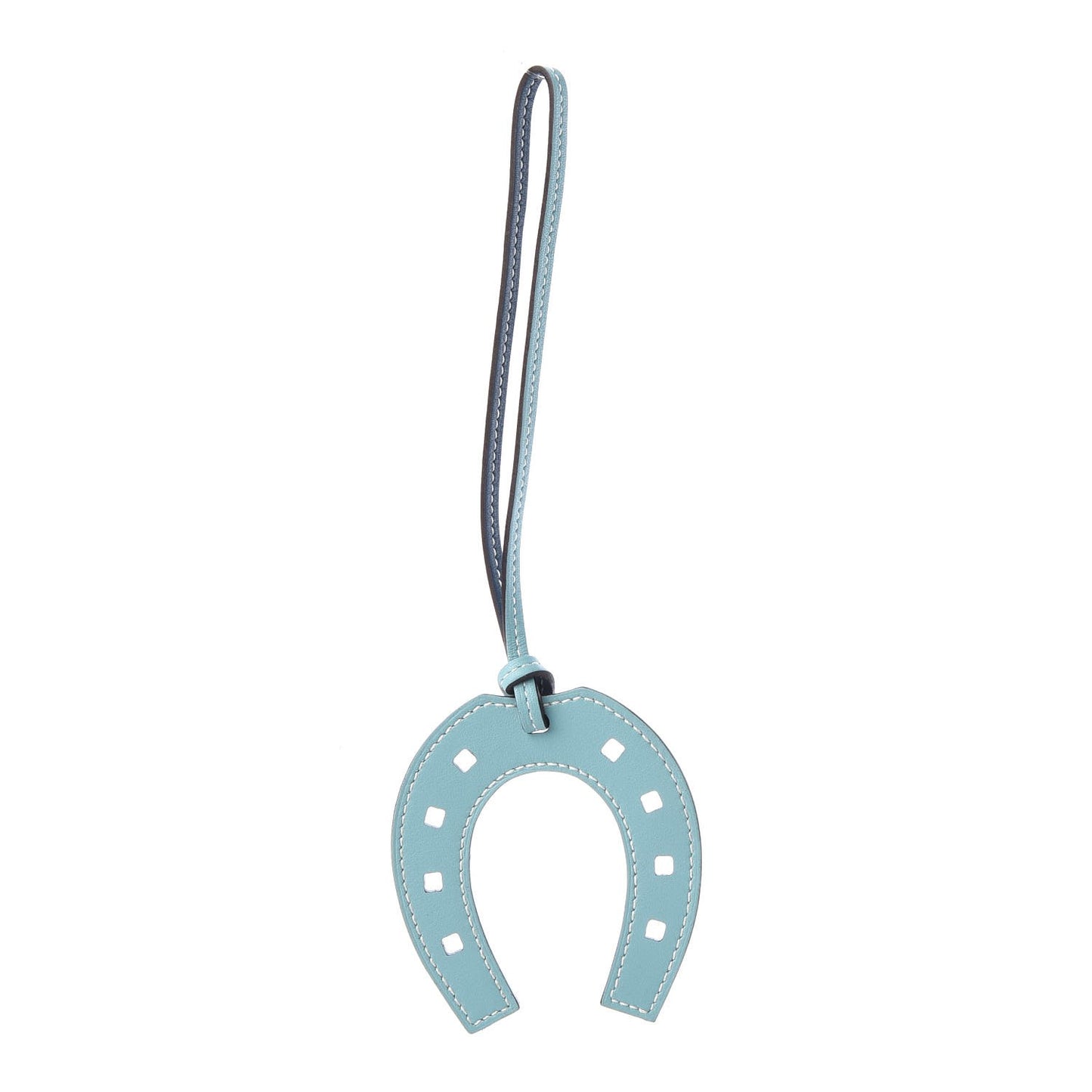 Swift Paddock Horseshoe Bag Charm Bleu Atoll Colvert
