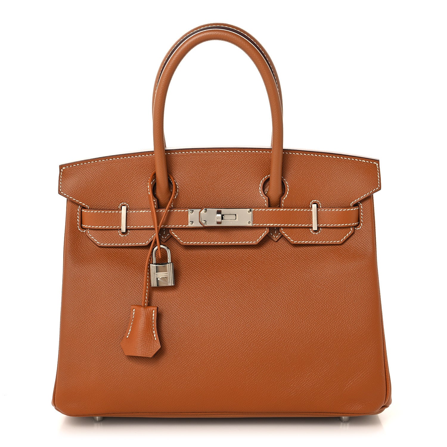 Hermes Epsom BIRKIN 30 Gold 1 of 12