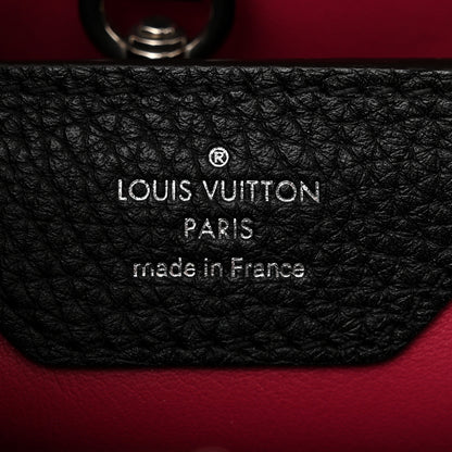 Louis Vuitton Taurillon Ayers Capucines PM Black 6 of 9