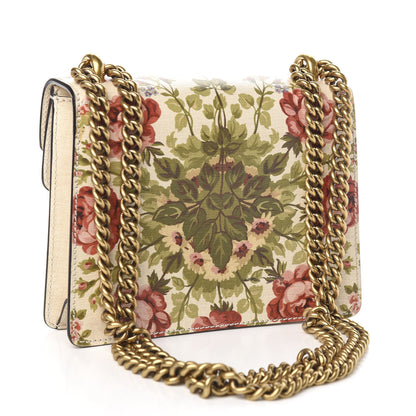 Gucci Calfskin Floral Mini Dionysus Shoulder Bag Beige 3 of 11