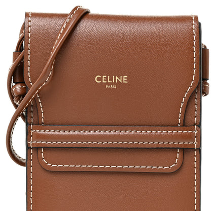 Celine Smooth Calfskin Sunglasses Pouch Tan 12 of 18