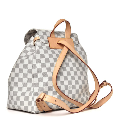 Louis Vuitton Damier Azur Sperone Backpack 2 of 4