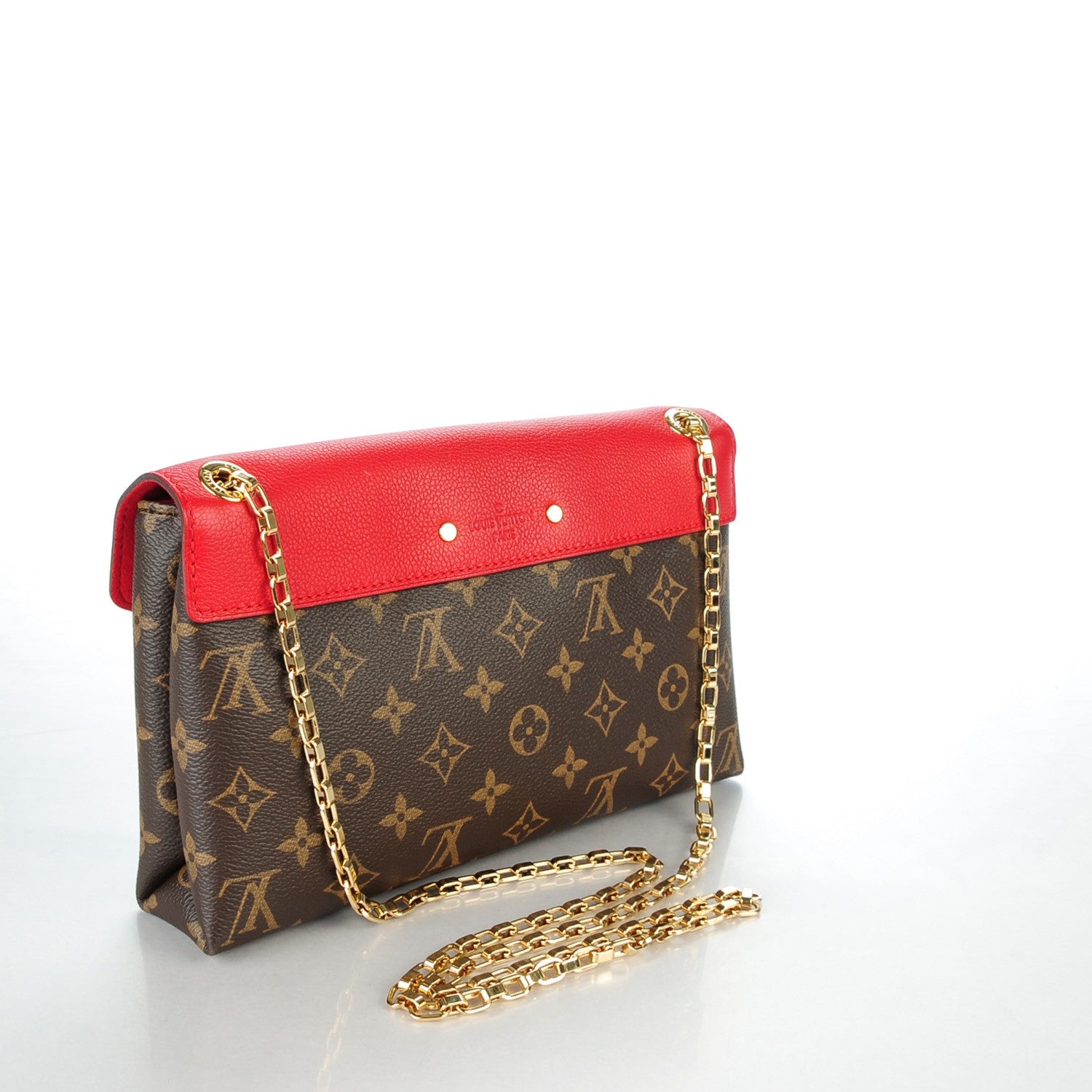 Louis Vuitton Monogram Pallas Chain Cherry 3 of 8