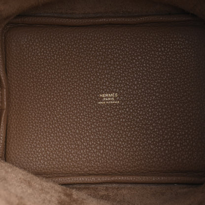 Hermes Taurillon Maurice Picotin Lock 18 PM Beige De Weimar 5 of 11