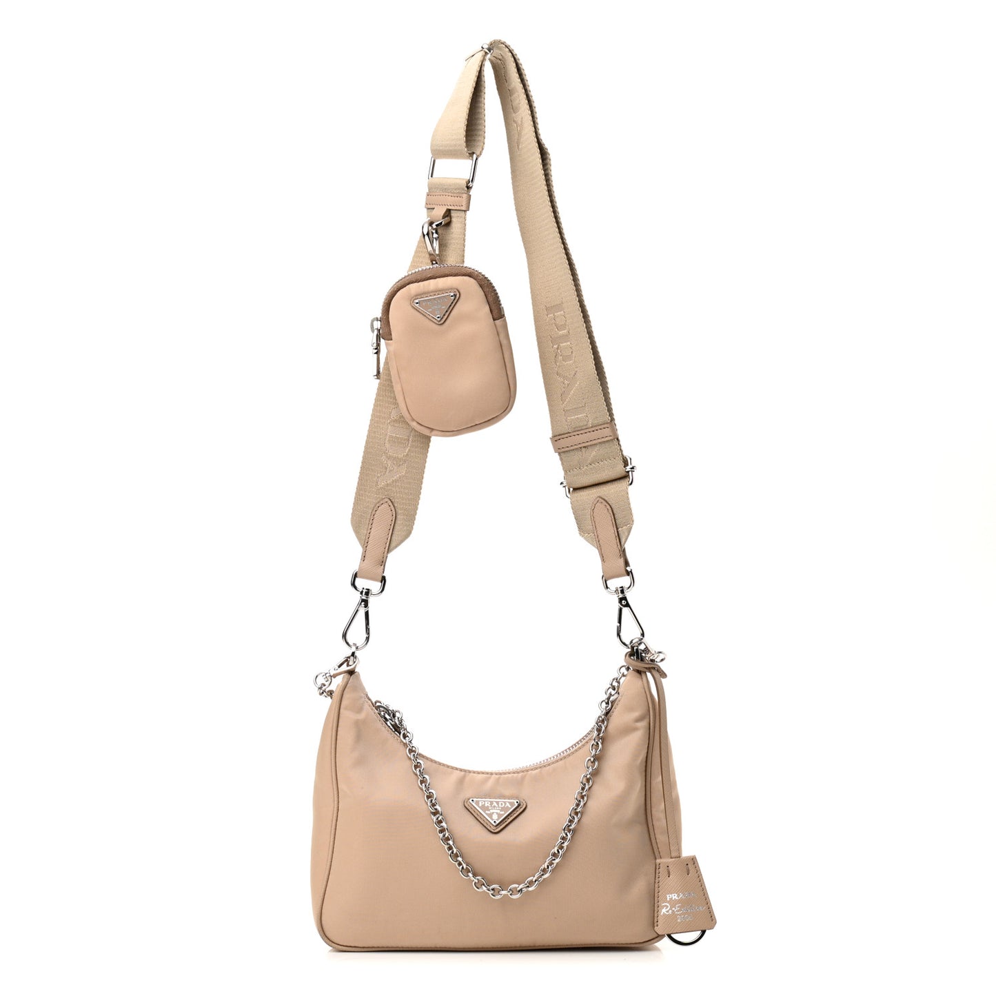 Nylon Re-Edition 2005 Shoulder Bag Cammeo