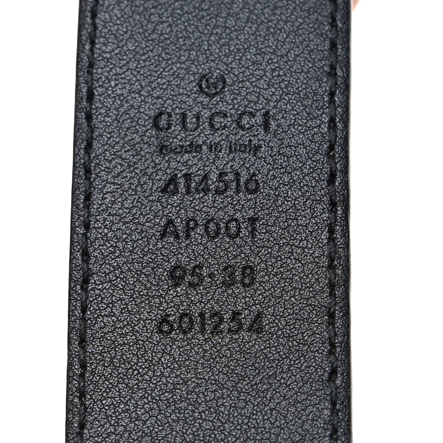 Calfskin Double G 30mm Belt 95 38 Black