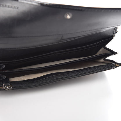 Burberry Nova Check Penrose Continental Wallet Black 5 of 10