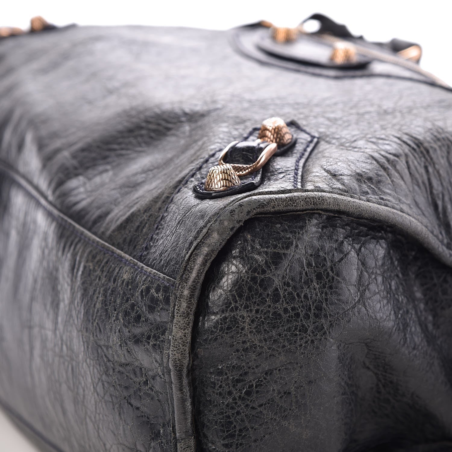 Balenciaga Agneau Giant 12 Rose Gold Hardware City Dark Night 11 of 16