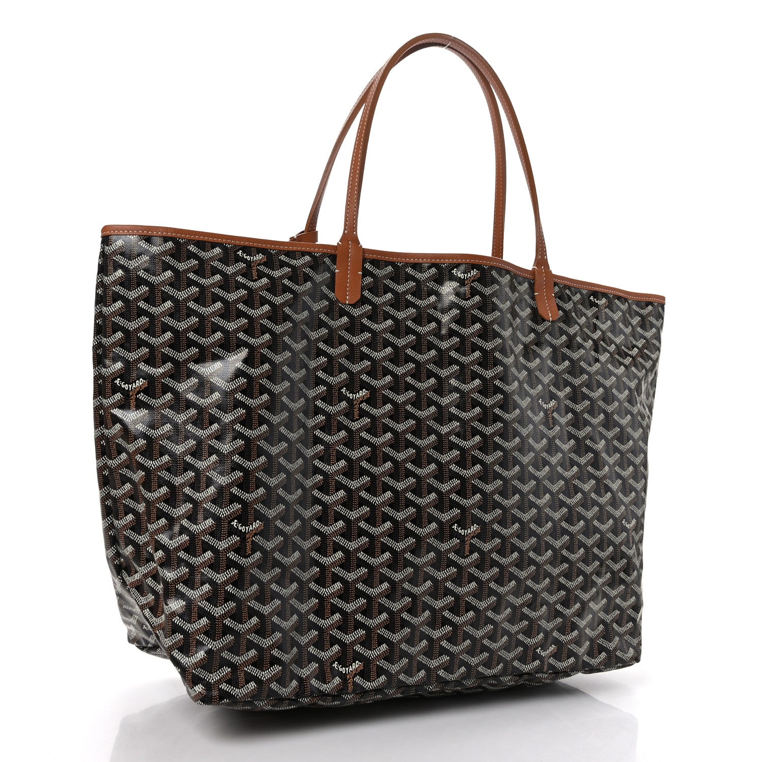 Goyard Goyardine Saint Louis GM Black Gold 4 of 11