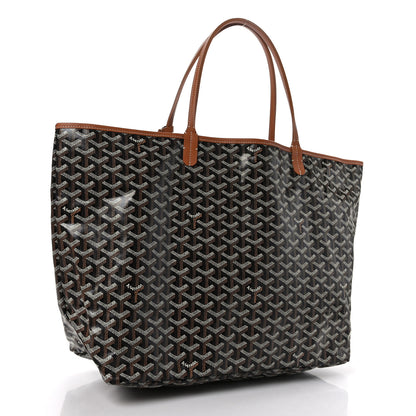 Goyard Goyardine Saint Louis GM Black Gold 4 of 11