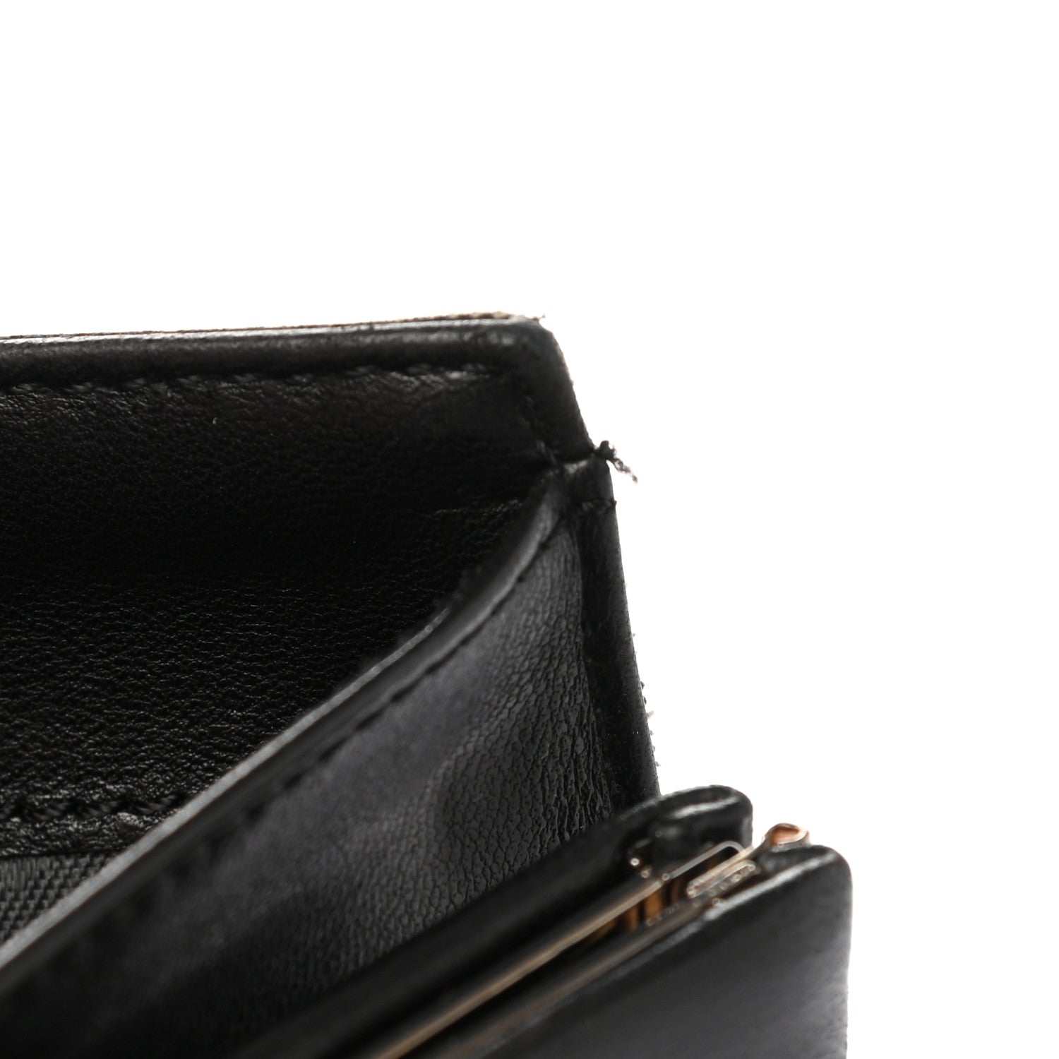 Chanel Canvas 31 Rue Cambon French Wallet Black 9 of 16