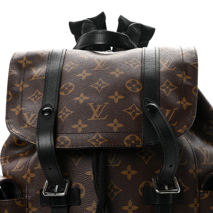 Louis Vuitton Monogram Macassar Christopher PM Backpack 6 of 8