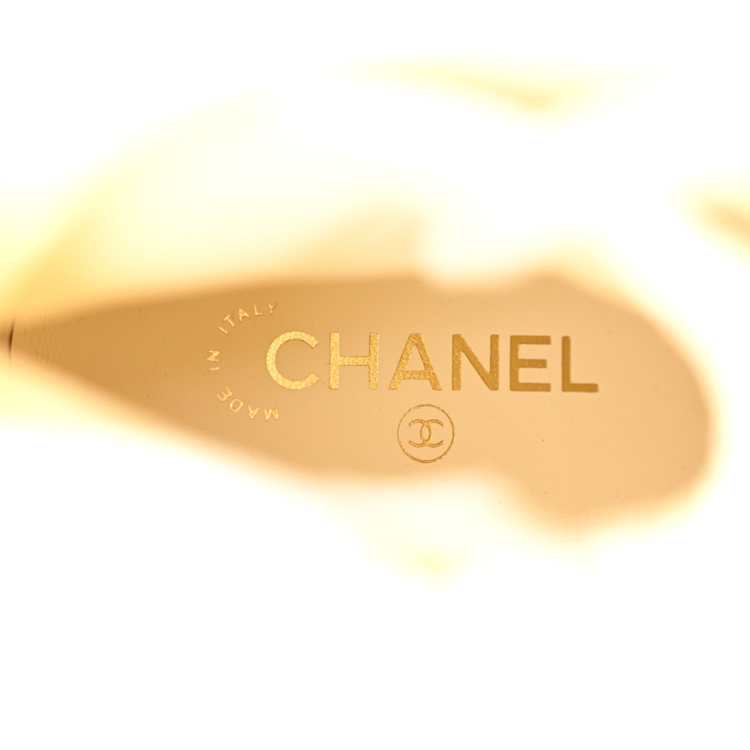 Chanel Fabric CC Lace Up Boots 41 White 7 of 15