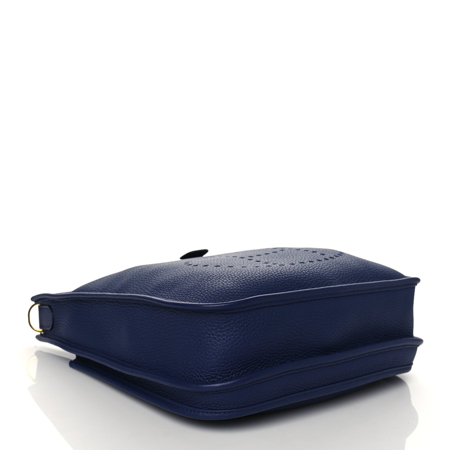 Hermes Taurillon Clemence Evelyne III PM Bleu Encre 4 of 10