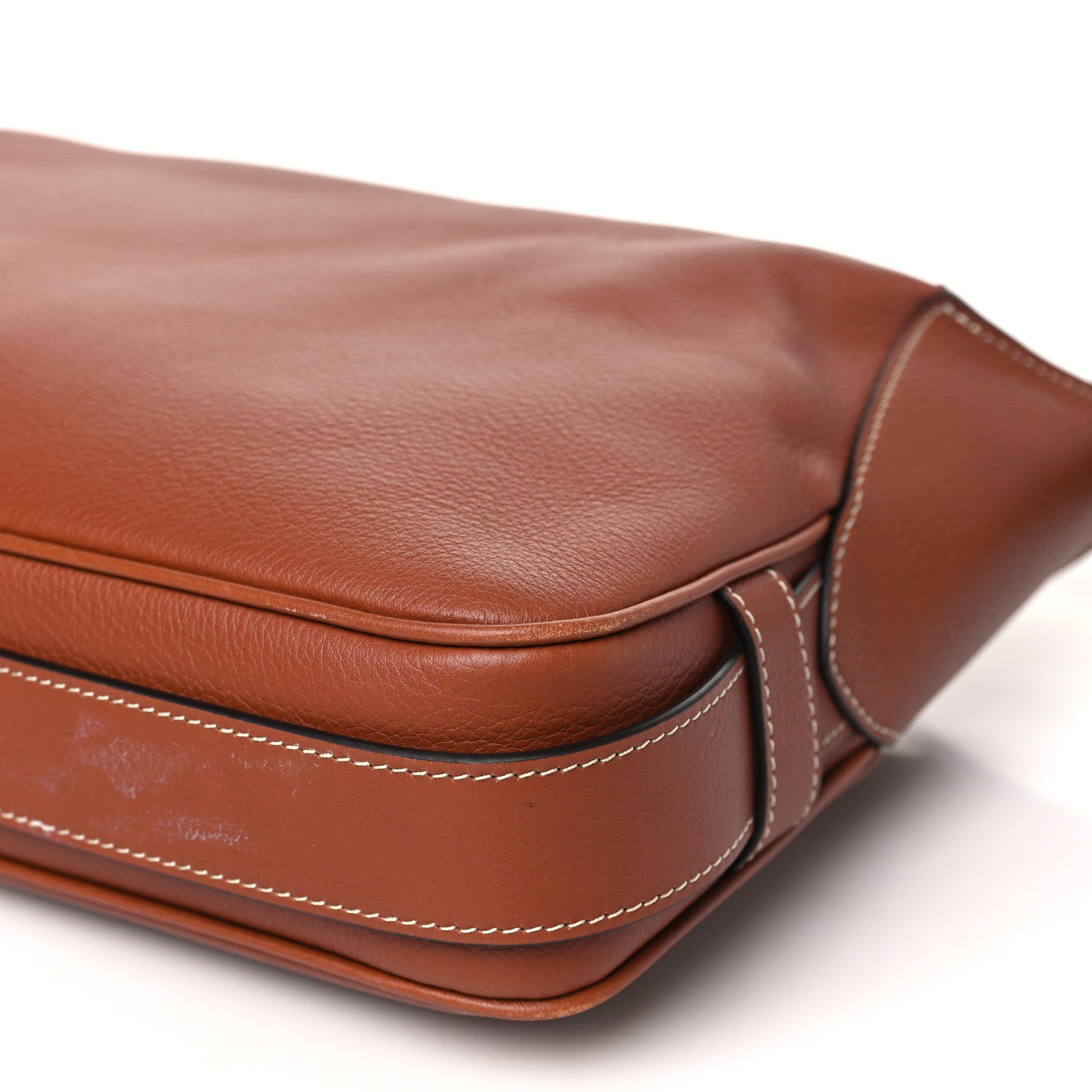 Celine Supple Calfskin Medium Romy Shoulder Bag Tan 9 of 11