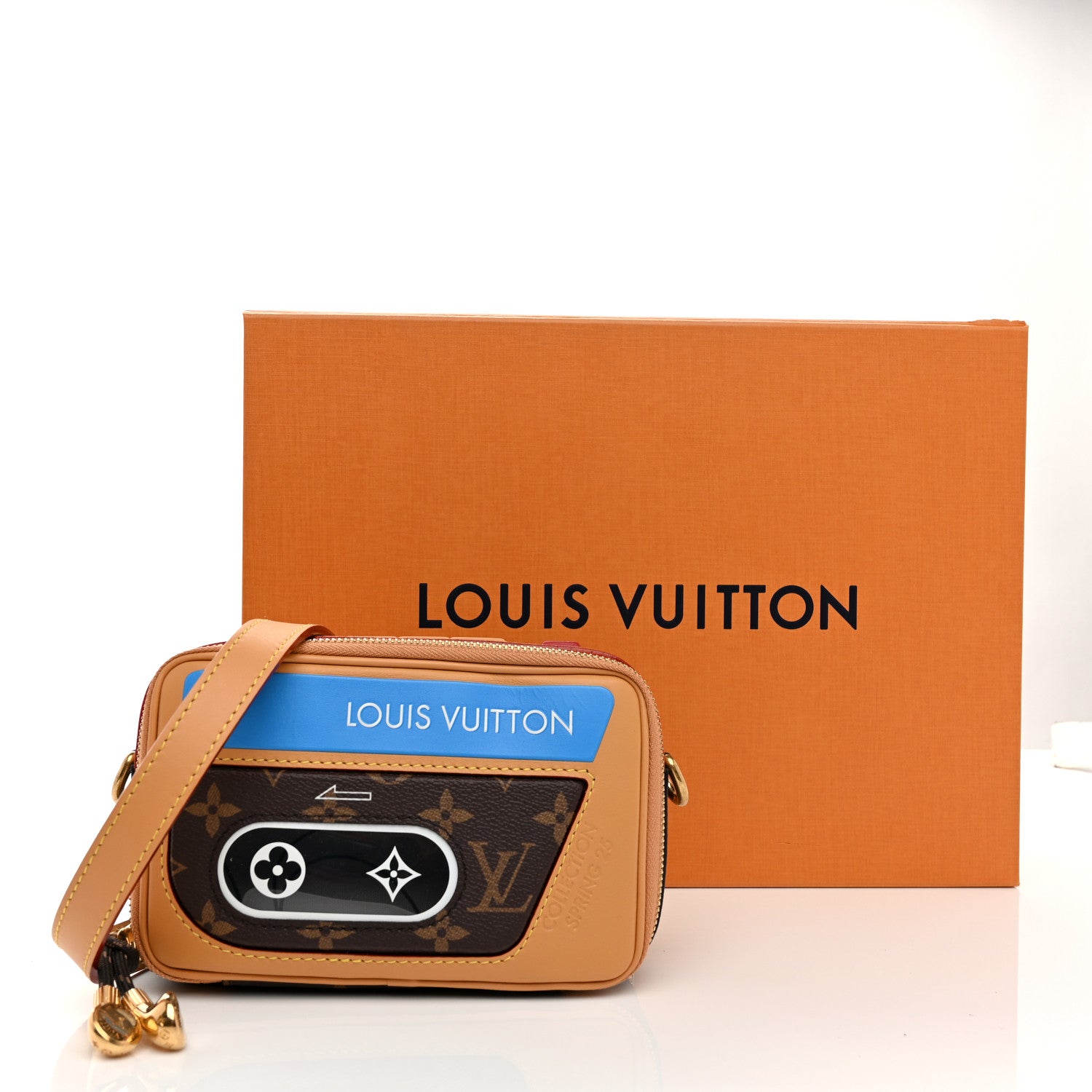 Louis Vuitton Calfskin Monogram Baladeur Wearable Wallet 1673850