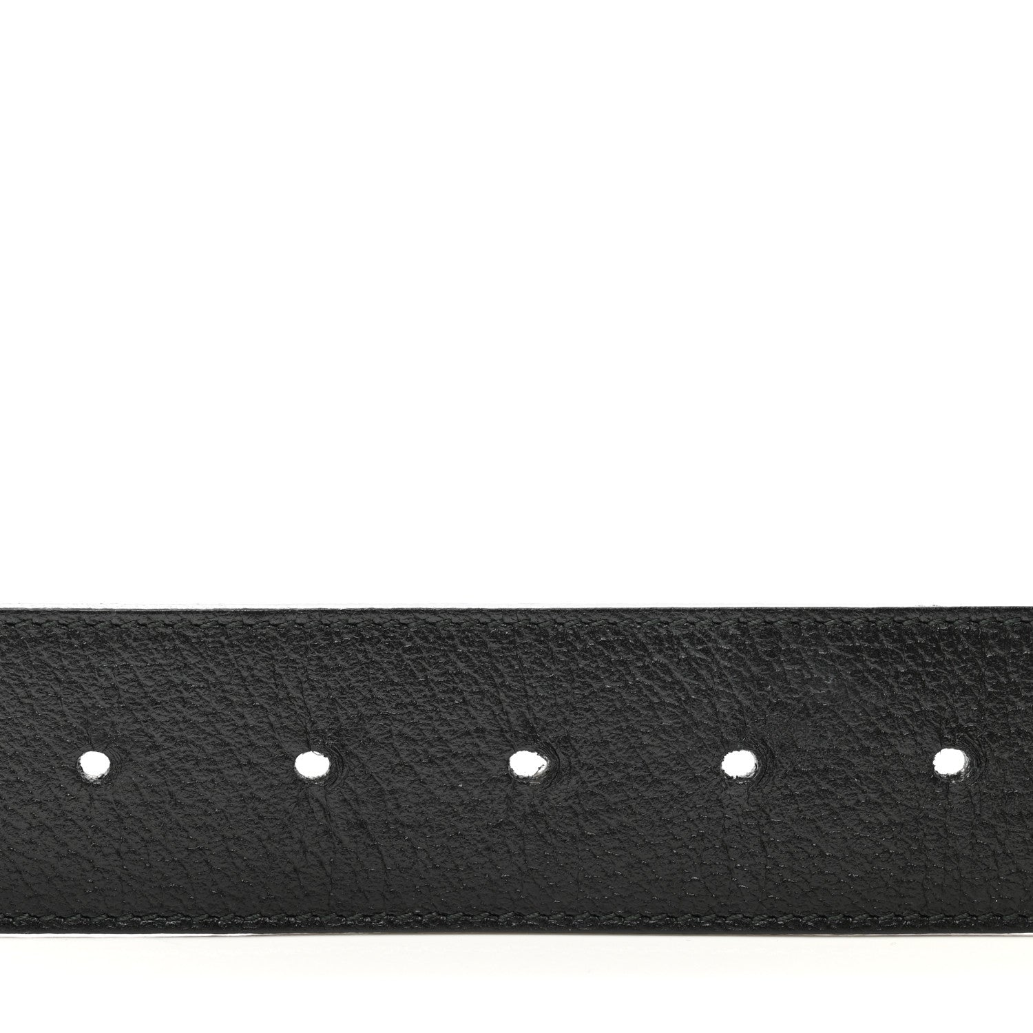 Gucci Textured Calfskin Double G 40mm Belt 90 36 Black 4 of 4